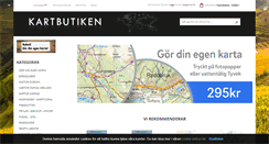 Desktop Screenshot of kartbutiken.se